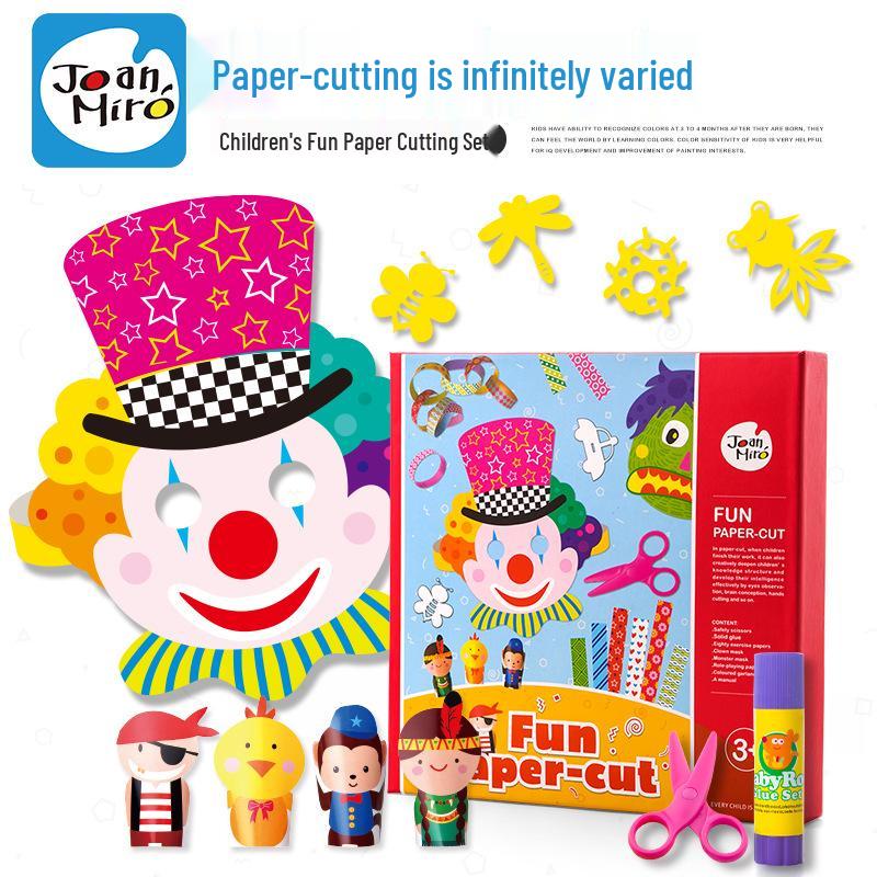 

Meile Детский набор для вырезания из бумаги «Сделай сам» с животными