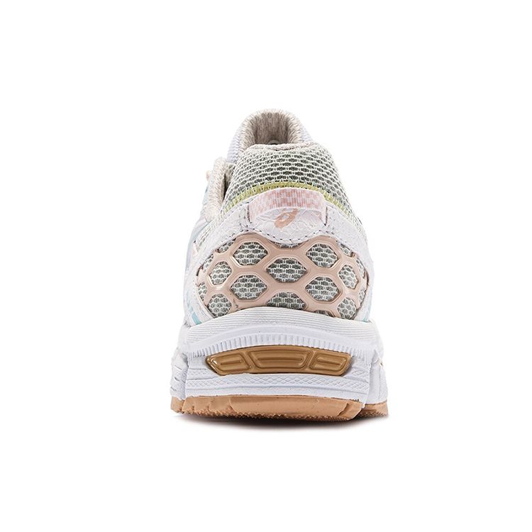 Asics Gel-Kahana 8 Mesh Fabric Low-Top Casual Running Shoes Women Sneaker White Pink Yellow 1012A978-020