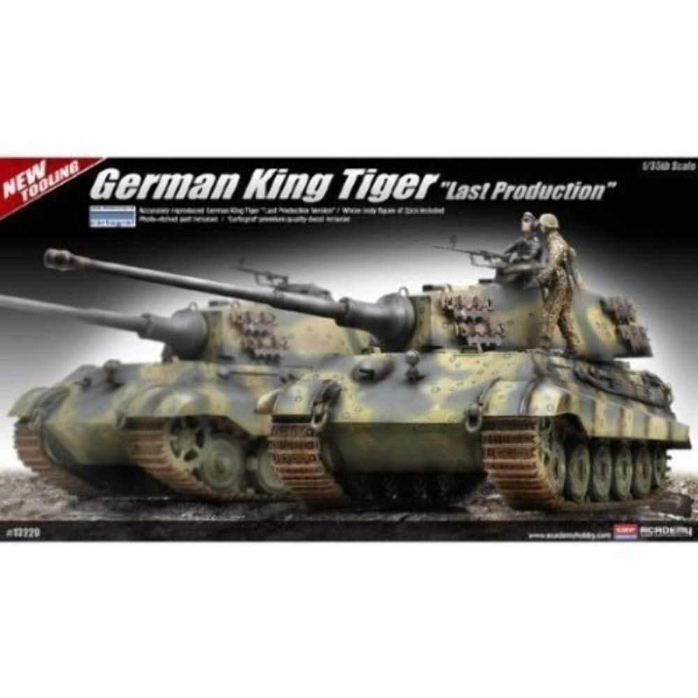 Academy 1/35 scale German Heavy Tank King Tiger Final Model AM13229 Plastic Model