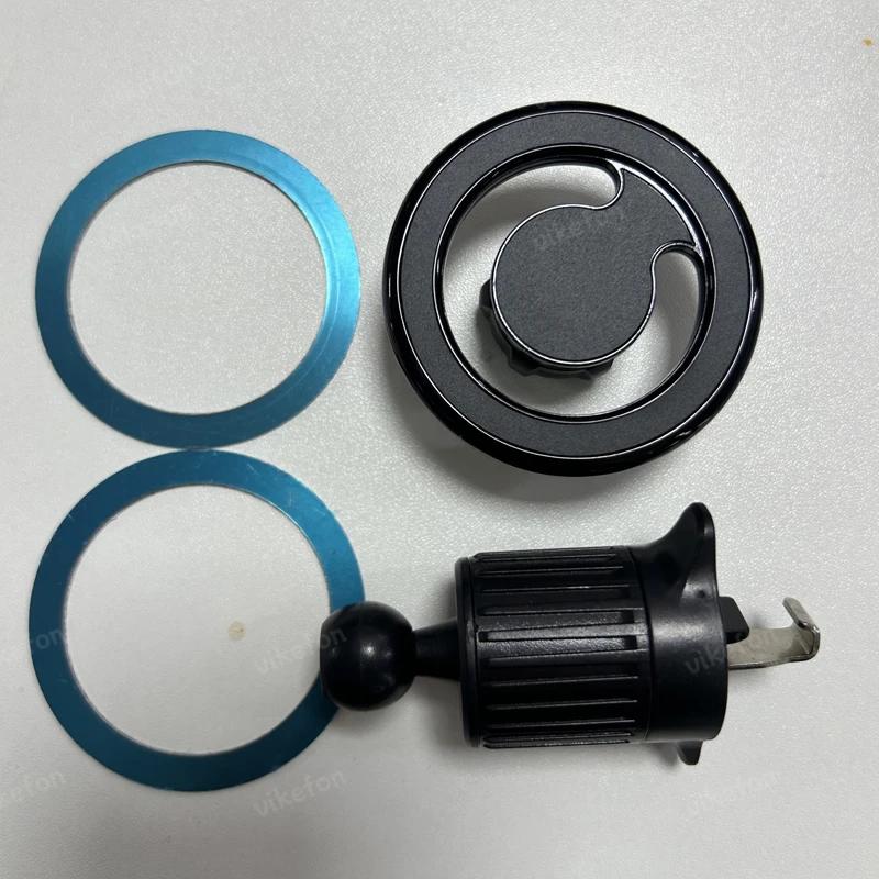 360° Rotate Magnetic Car Phone Holder Stand Magnet Car Mount Air Vent Bracket For Magsafe iPhone 16 15 14 13 12 Samsung Xiaomi