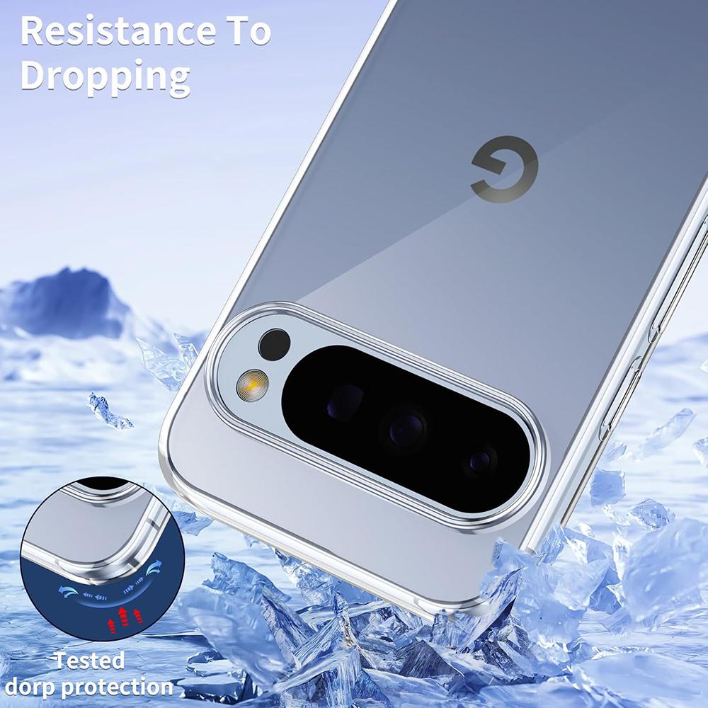 Ultra Thin Transparent Silicone Soft Case For Google Pixel 10 10A 9 9A ProXL 8 8A 7 7A 6 6A Pro XL Clear Slim Shell Cover Coque