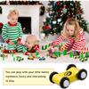1/4Pcs Mini Wooden Gliding Car Toys Ramp Race Mini Slide Track Car Games Replacement Car Colorful Fun Model Vehicle Toys For Boy