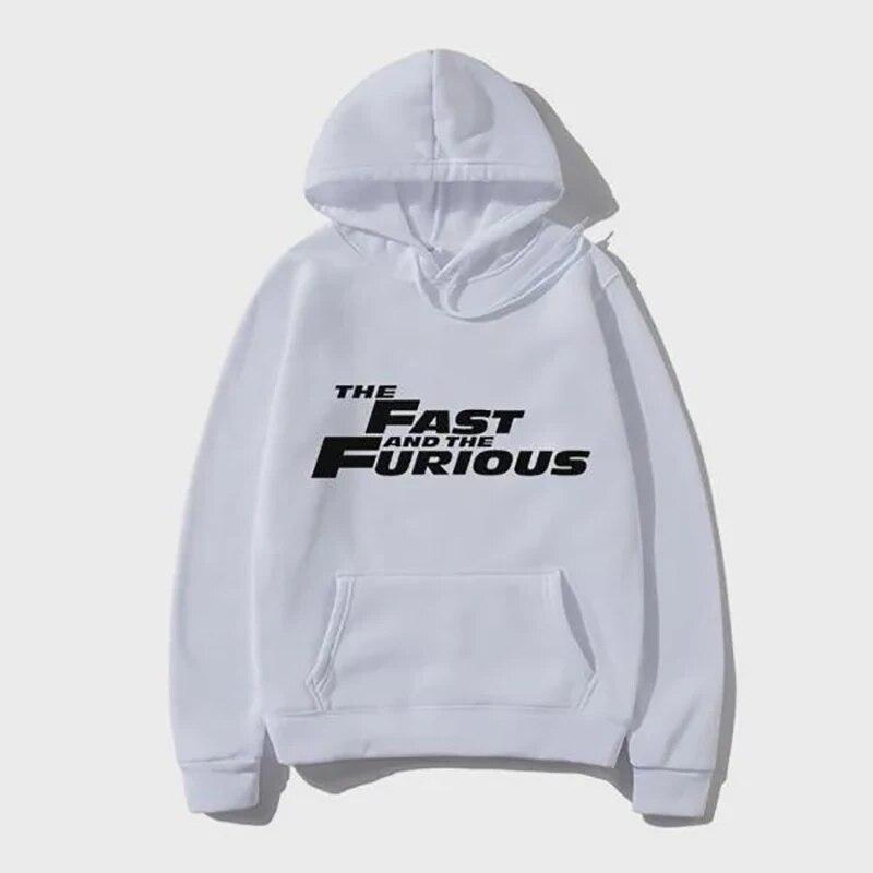 New Fast and Furious Printed Hoodies Unisex Women Fashion Casual Y2K Hoodie Hooded Sweatshirts Pullovers Unisex Tracksuits Clothing