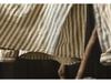 2026 Spring Women's Long Sleeve Retro Vertical Striped Cotton Gauze Shirt