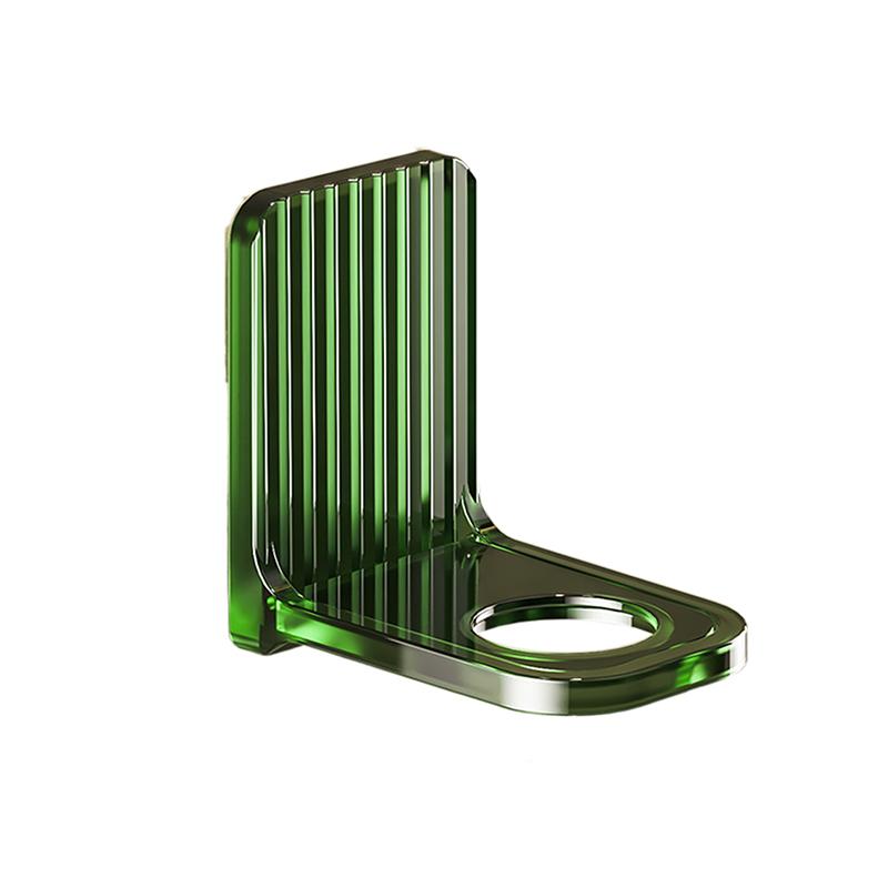 

Легкая роскошная стойка для бутылок с гелем для душа, регулируемый держатель для бутылок с шампунем, крючок для дозатора мыла, настенный, свободная перфорация зелёный