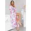 Long Robe XA2-Q135 TotalFit XS/S White-pink-blue (06399940)