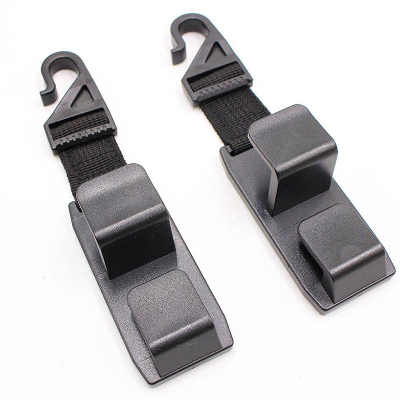 Purse ABS Car Seat Headrest Hook 1/2/4Pcs Grocery Bag Auto Seat Hanger Backseat Holder