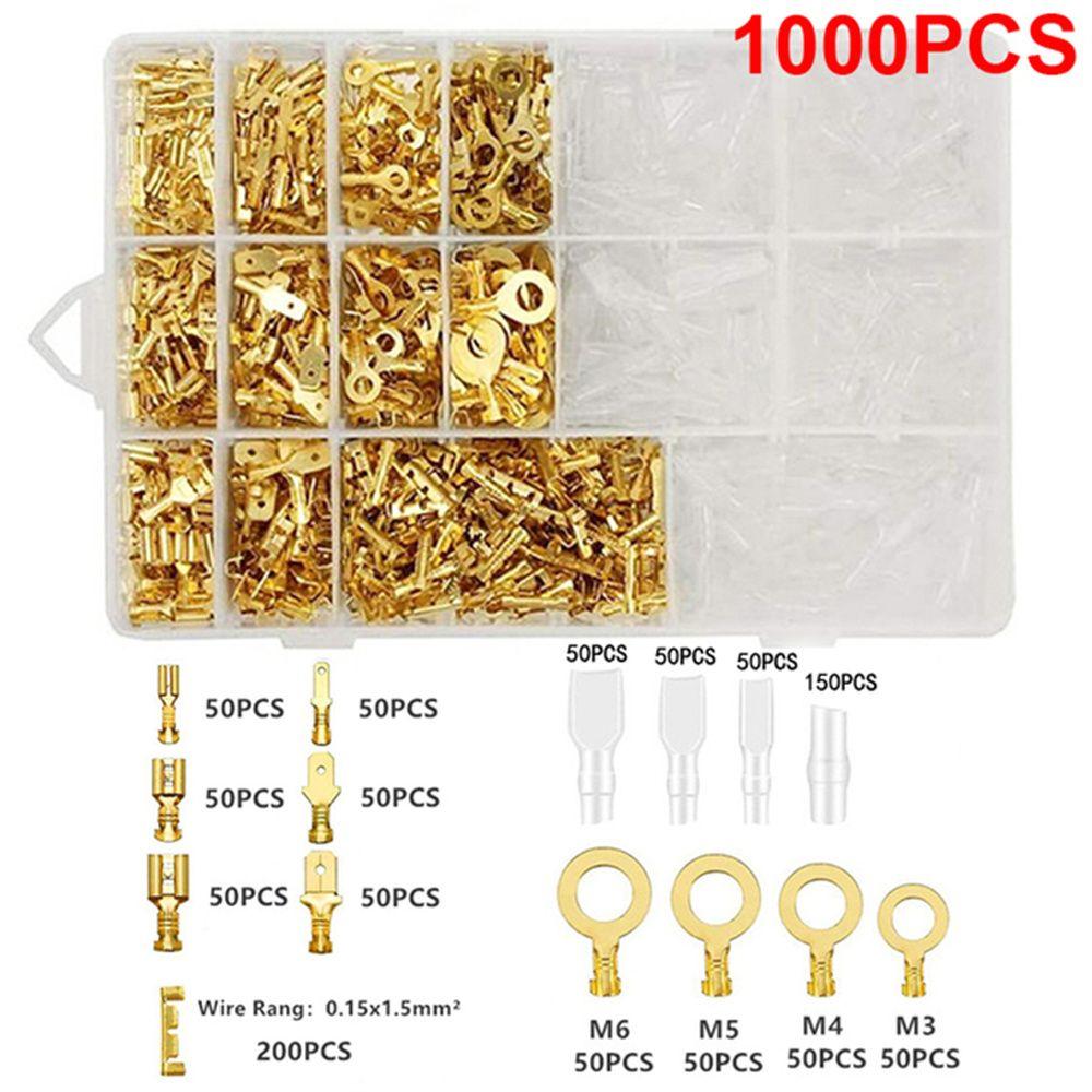 Spade Crimp Terminals Electrical Crimp Terminals Termin Spade Connectors Male Female Wire Connector