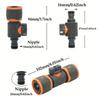 16mm Nipple Faucet Quick Connector Valve Watering Gun Adapter Drip Irrigation System Adapte Garden Hose Ball Valve Accessories
