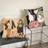 Spy X Family Animation Pillow Case Square Pillow Bedroom Sofa Leisure Comfort Cushion Car Living Room Home Decoration