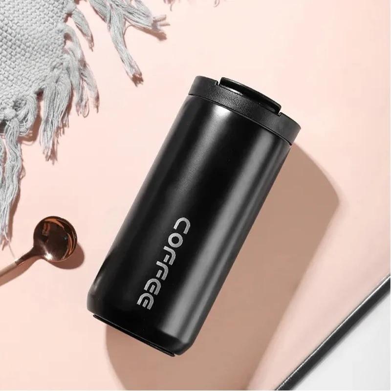 400ML Thermo Cafe Coffee Mug  Leakproof Travel Thermo Water Bottle for Tea Water Coffee Vacuum Flasks Portable Insulated Bottles