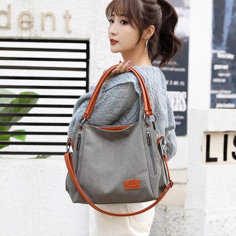 Women Bags Fashion Designer Shoulder Crossbody Bag for Women 2024 Female Messenger Bag Women's Purse Lady Canvas Cloth Handbag