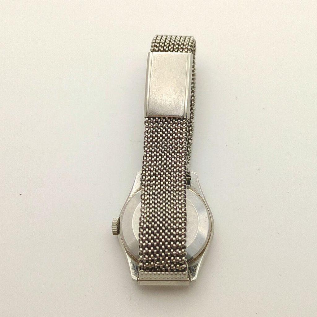 SEIKO Belfina Automatic Ladies Watch Silver Working Item Vintage