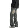 New American High Street Washing Jeans for Men and Women Couples