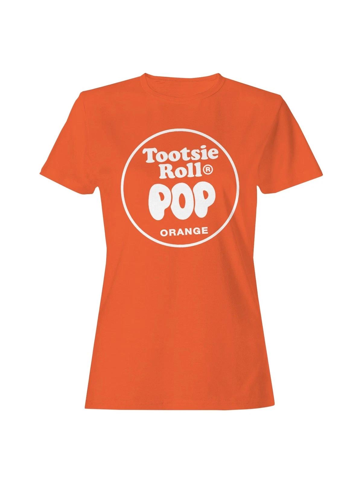 Tootsie Roll Tootsie Roll Pop Orange Women s T-shirt XXL