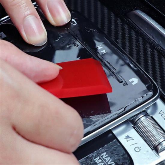 Clear TPU Car Central Mouse Button Protect Film FOr Benz A B CLA GLE GLS +