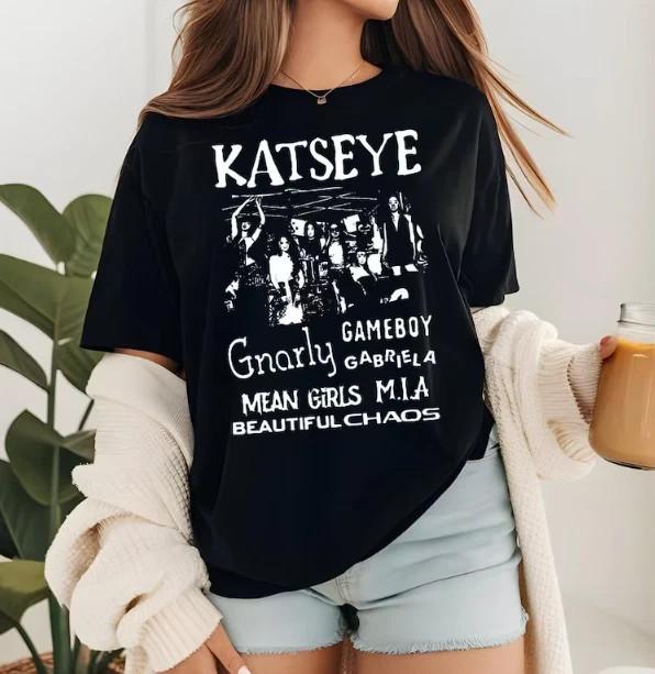 Katseye Music Shirt, Katseye Girls T-Shirt, Katseye Kpop Shirt XXXXL