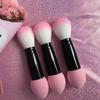 Professional Foundation Blending Face Brush with Two Heads Blush Cosmetics Makeup Sponge for Women Beauty