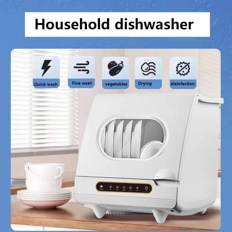 Household No Installation Required Fully Automatic Intelligent Dishwasher Disinfection and Drying Dishwasher