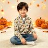 Kids' Knit Halloween Print Top