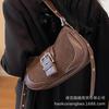 Autumn and Winter Retro Underarm Bag Women's 2025 New Shoulder Messenger Bag High-end Texture Fashion Underarm Bag Small Square Bag