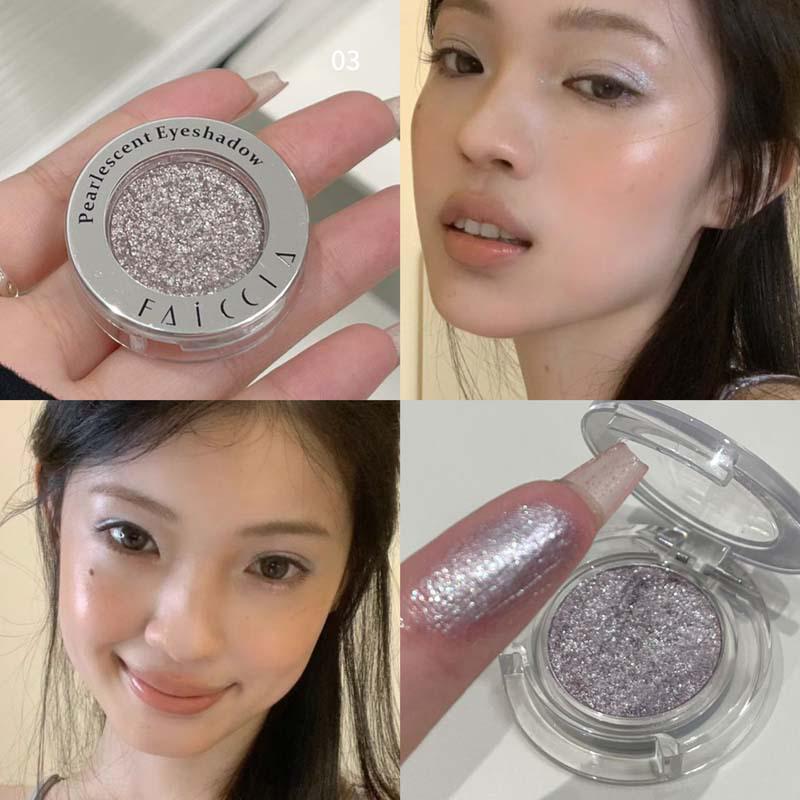 FAICCIA Fei Xi Kaleidoscope Glitter Eyeshadow: Shimmering Moonlight Highlighter.