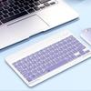 Mini Bluetooth Keyboard Rechargeable Portable Keyboard Ultra Thin Wireless Keyboard  Notebook
