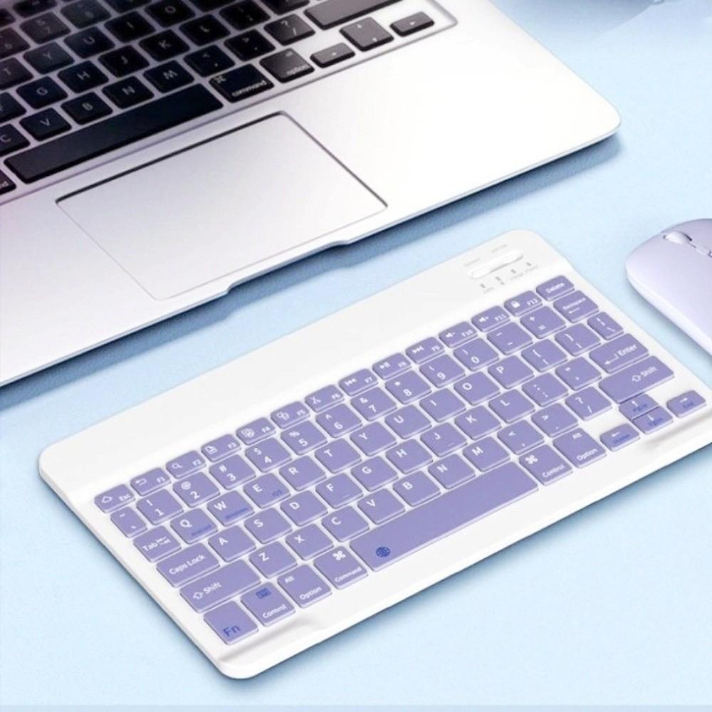 Mini Bluetooth Keyboard Rechargeable Portable Keyboard Ultra Thin Wireless Keyboard Notebook