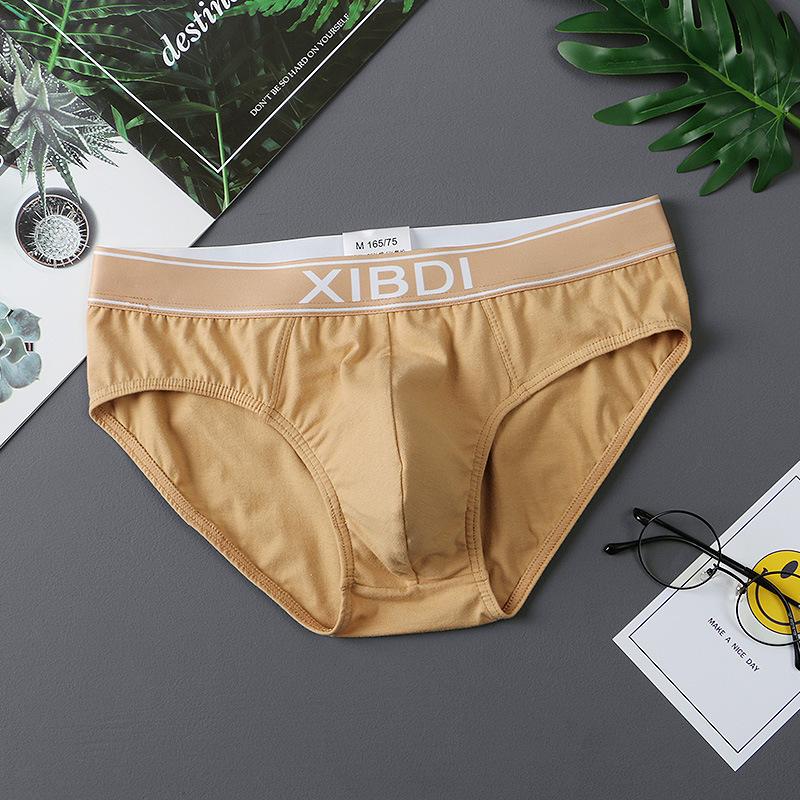 Men's Underwear Men's Triangle Underwear Pure Cotton Summer Breathable Cotton Underwear Sexy and Comfortable