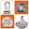 H1 Halogen Bulb, 3200K Headlight/Fog Lamp, 12 V, 55 W, Genuine Replacement, Pack of 2