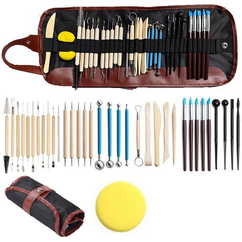 51-Piece High-Quality Clay Sculpting and Modeling Tool Set