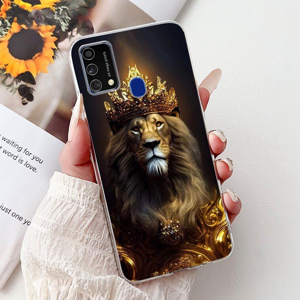 Cute Cat Caroon Cover For Samsung Galaxy A21s Case Soft Silicone Fundas Phone Cases For Samsung A 21s  A21s SM-A217F Full Bumper