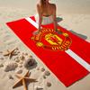 Ultra-Soft Beach Towel with Manchester United Theme,Ideal for Pool - Camping, Diving - Perfect Travel Essential, Vibrant Beach Towel.