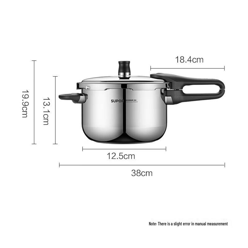 SUPOR 304 Stainless Steel 24cm Pressure Cooker