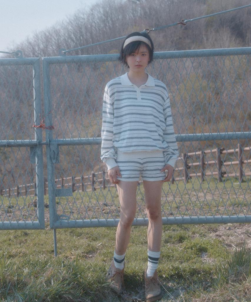 Lmood Sailor Boucle Pk Pullover Knit Stripe