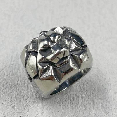 316L Stainless Steel Forest King Lion Head Men's Ring Classic Animal Protection God High Quality