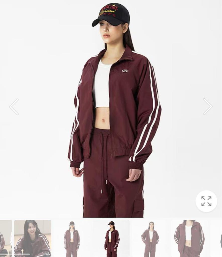 [USED] Rock Cake Nylon Jacket Worn by Yunjin of Le Seraphim