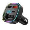 Bluetooth Car FM Transmitter with P4 MP3 Player & QC3.0 Fast Charging