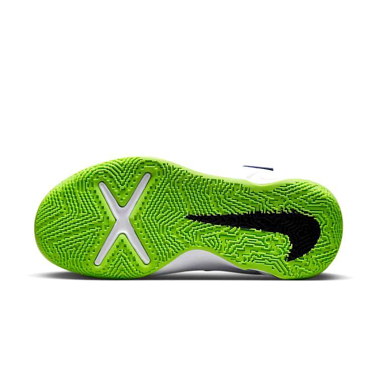 Nike Team Hustle D10 FlyEase GS Bílé Vícebarevné Dětské Tenisky Laserově Oranžová Černá FB1395-101