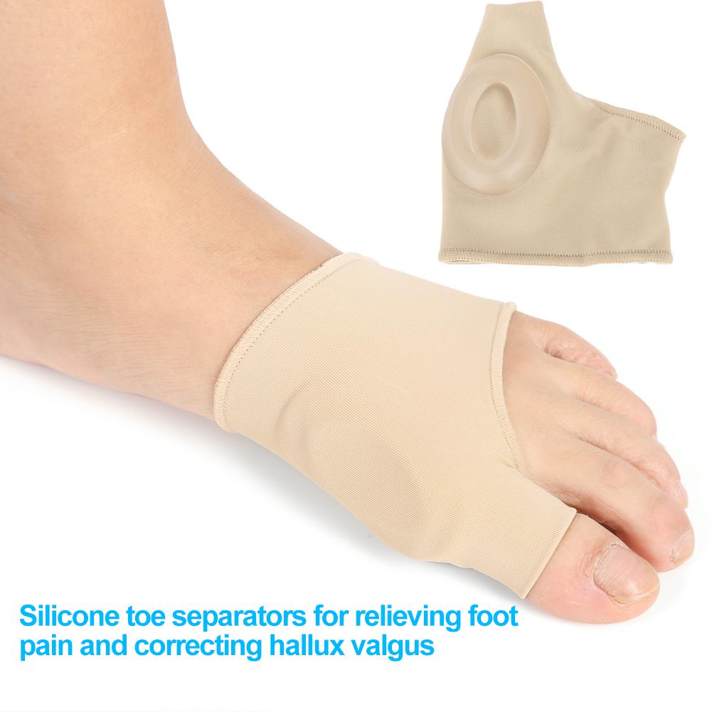 Silicone Bunion Straightener Hallux Vaus Corrector Toe or Foot Care Pain Relief L