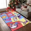 The Amazing Digital Circus Carpet, Non-slip Office Chair Rug, Digital Print Home Area Rug, Unique Festival Decorations