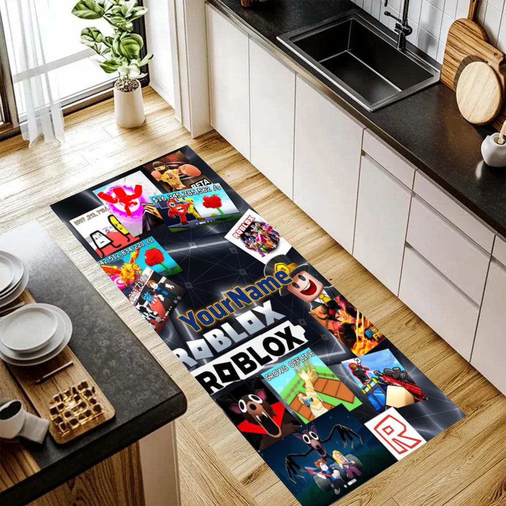 Roblox Pasirinkite savo vardą Virtuvės kilimėlis Bėgikas Kilimėlis Skalbimo mašinos kilimėlis Koridorius Įėjimas Geriausias pasirinkimas dovanai