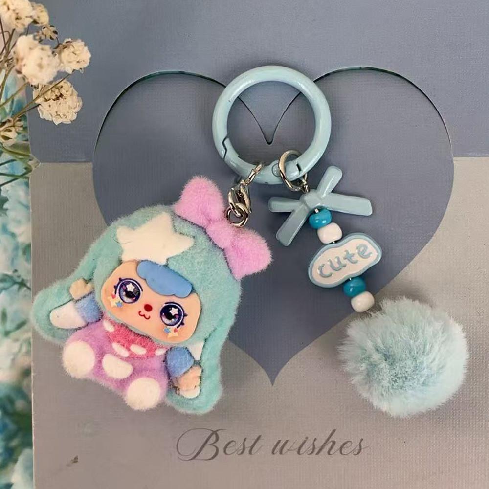 Butterfly Star Keychain With Cute Doll Pendant For Gifts And Party Decor