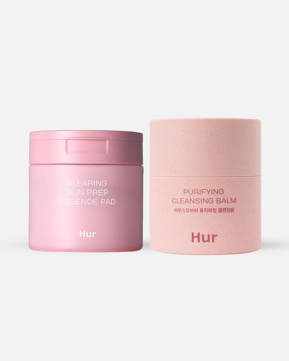 Purifying Cleansing Balm 50ml + Clearing Skin Prep Essence Pad 140ml