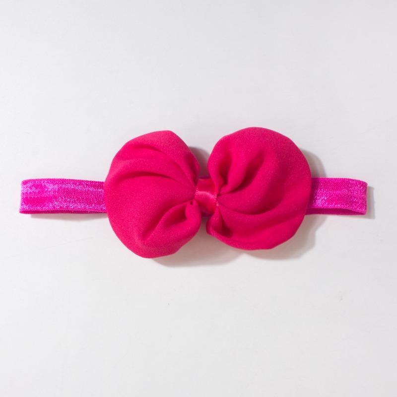 Children's headband hair accessories, chiffon bow elastic headband, newborn baby headband flower headscarf