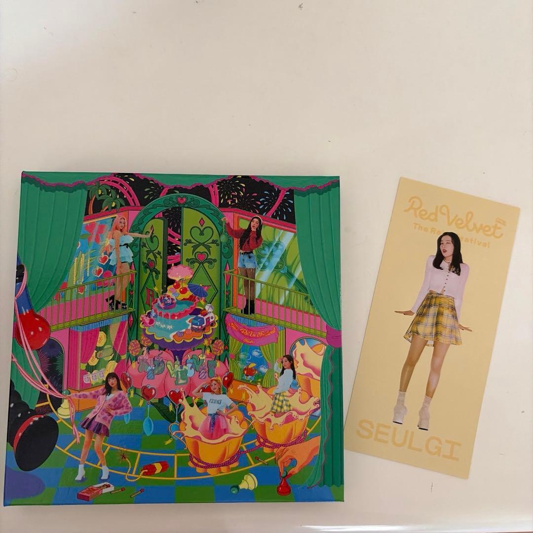 Red Velvet Psycho Album Seulgi Receipt