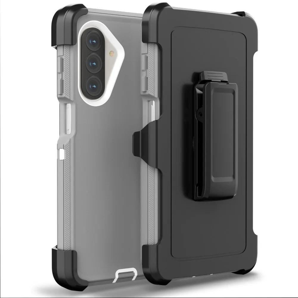 Ott Armor Box Case For Samsung Galaxy A57 A37 A17 A07 A16 A36 A56 A15 A35 A55 A05 A14 A34 A54 A33 A53 Shockproof Cover with Clip