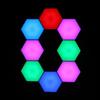 2021 RGB LED Color-Changing Honeycomb Decorative Wall Lamp