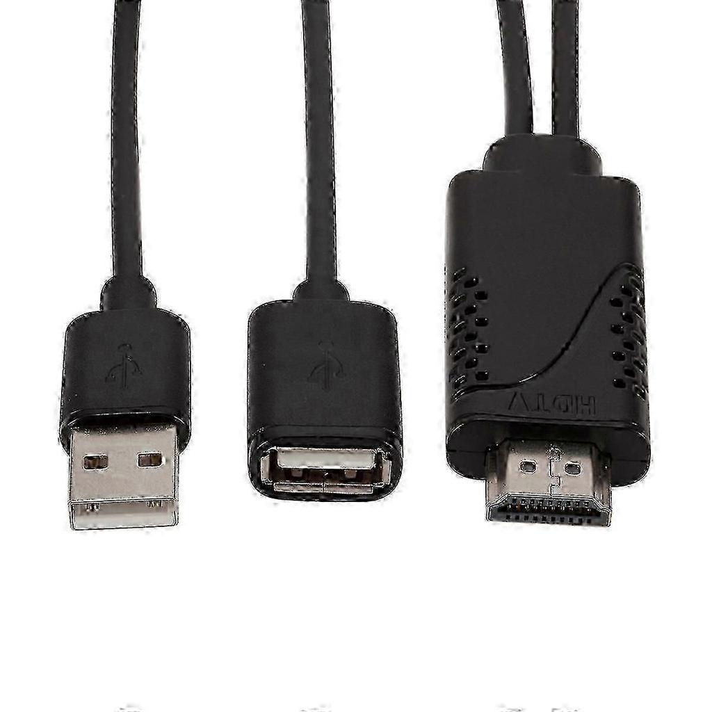 1080P USB Female To HDMI Male HDTV Video Adapter Cable for Android IOS Smartphone and Tablet A-F Edition 1129