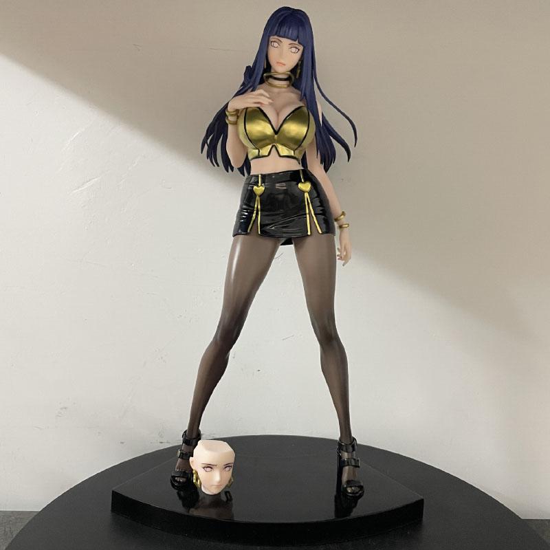 

35cm Anime Hyuga Hinata Model GK Statue Toys PVC Figuras Collection Action Figure Doll Ornament Manga Figurine Gift for Fans